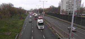 Камиони блокираха Унгария: Протест срещу драстичен скок на тол таксите