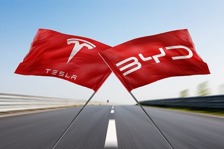 BYD изпревари Tesla по продажби на електромобили през 2025 г. BYD изпревари Tesla по продажби на електромобили през 2025 г.