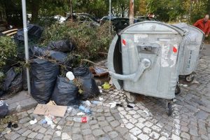 Призив към столичани: Не паркирайте до кофи за боклук, чистачите срещат трудности