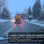 109 снегорина чистят София, транспортът е затруднен