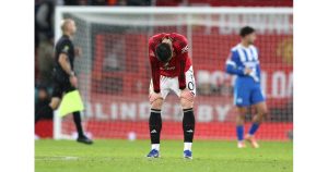 Нов крах за Манчестър Юнайтед: Отпадна от ФА Къп след домакинска загуба от Брайтън