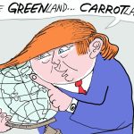 ВИДЕО: Тръмп мечтае за Оранжевата земя в оживяла карикатура на Ивайло Нинов