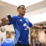 Почивка за футболистите на „Левски“ след тренировка във фитнеса в Турция