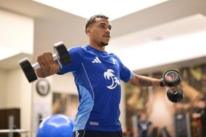 Почивка за футболистите на „Левски“ след тренировка във фитнеса в Турция