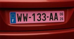 Франция въвежда розови номера за временни регистрации