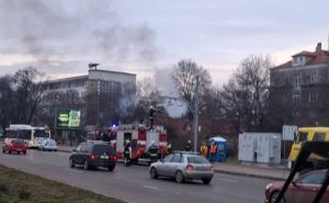 Зарядно за електробуси изгоря до Централна гара София