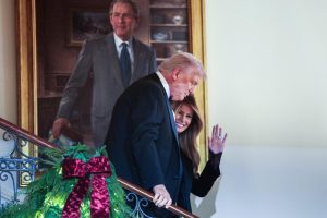 Мелания Тръмп представи филма „Мелания“ на частна прожекция в Белия дом