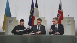 Макрон и Стармър разкриват детайли за изпращане на войски в Украйна след мирно споразумение