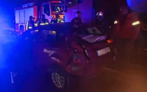 Верижна катастрофа блокира пътя Симитли – Банско, има пострадали