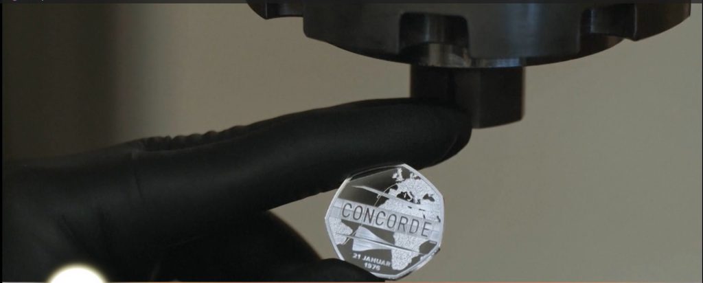 Кралският монетен двор пусна възпоменателна монета „Конкорд“