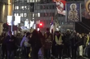Хиляди протестираха в Белград срещу полицейските репресии над студенти