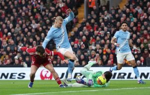 Драма на „Анфийлд“: Холанд донесе обрат за „Сити“ срещу „Ливърпул“ в 93-ата минута