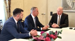 Росен Желязков и Георг Георгиев обсъдиха възстановяването на Газа с Николай Младенов