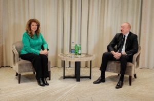 Президентите Йотова и Алиев обсъдиха енергийното сътрудничество между България и Азербайджан