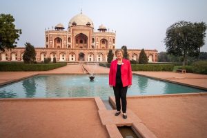 Кристалина Георгиева се поклони пред архитектурния гений на Индия в Делхи