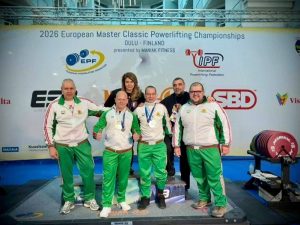 Кирил Вълчанов постави европейски рекорд по силов трибой на шампионата във Финландия