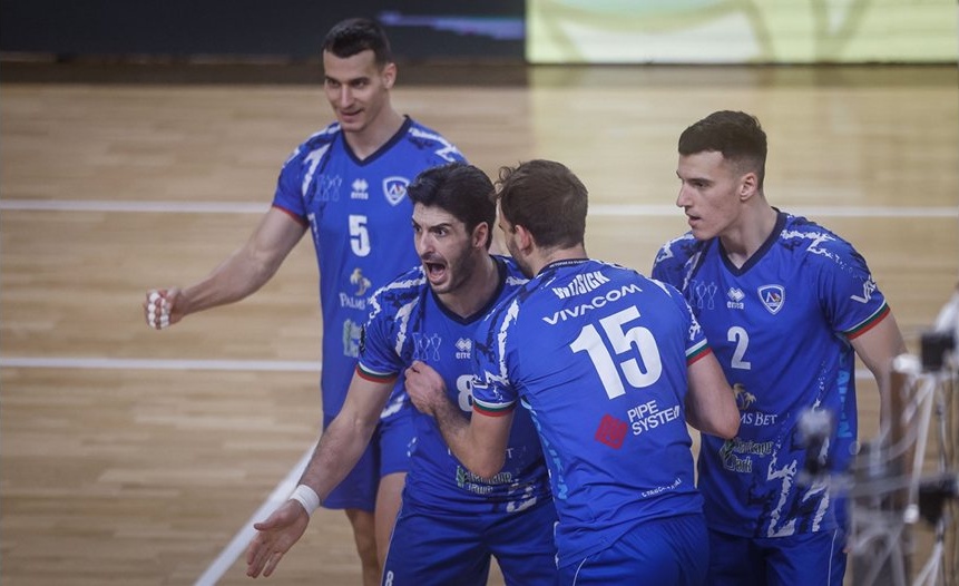 Шампионът Левски превзе върха във волейболното първенство след успех над Локомотив Авиа