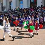 400 деца рецитираха „Аз съм българче“ пред Националната библиотека в София