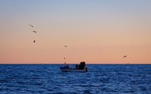 Издирват екипаж на риболовен кораб между Созопол и Приморско след силна буря