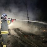 Камион с гуми пламна на главния път София – Бургас край Гурково