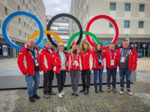 Илияна Йотова и Франк-Валтер Щайнмайер се срещнаха в олимпийското село в Милано