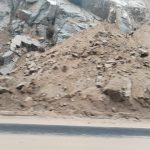 Срутване на скална маса затруднява движението в Кресненското дефиле