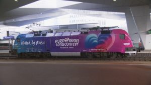 Влакът на "Евровизия" потегли от Виена: Австрия се подготвя за 70-ото издание на конкурса