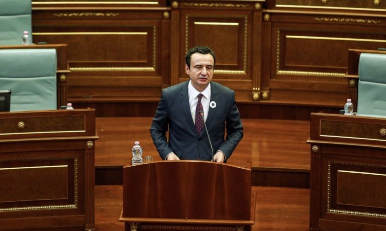 Албин Курти поема нов мандат в Косово с обещание за 1 милиард евро за отбрана Албин Курти поема нов мандат в Косово с обещание за 1 милиард евро за отбрана