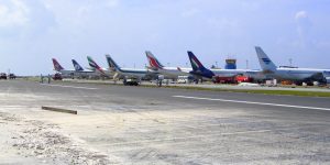 Летище Мале въздушен хаос