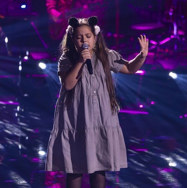 10-годишната Даная от Кюстендил разплака Германия в шоуто The Voice Kids