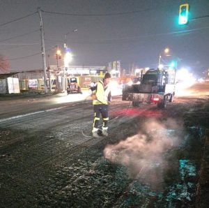 Започна ремонт с топъл асфалт на Околовръстния път между кв. 'Суходол' и „Люлин"
