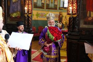 Старозагорският митрополит Киприан отбеляза 50-годишния си юбилей с тържествена литургия