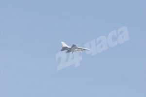 Български изтребители F-16 прелетяха над София: Новата ера за родните ВВС започна