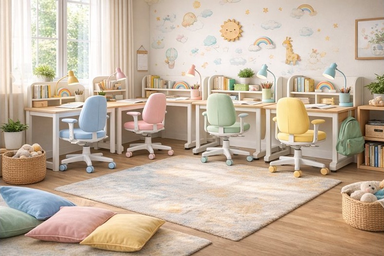Ергономични детски столове: Пълен наръчник за правилната стойка на ученика