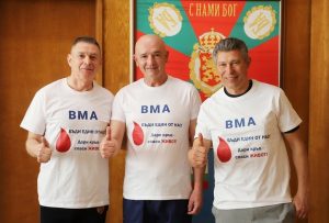 Легенди на българския спорт подкрепят кампанията на ВМА за кръводаряване