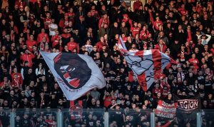 ЦСКА обжалва тежка глоба от БФС заради знаме със свастика