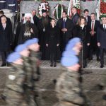 Рая Назарян и народни представители почетоха 3 март със заря-проверка в София