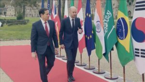 Среща на Г-7: Марко Рубио настоява за бърз мир в Украйна и сигурност в Ормузкия проток