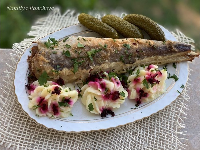 Хек на фурна с цитрусова марината и картофено пюре по рецепта на Гастрогуру