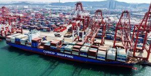 КМГ: Работен процес в контейнерния терминал в пристанище Циндао