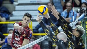 Алекс Николов с 20 точки при драматична загуба на Лубе в полуфиналите на Италия