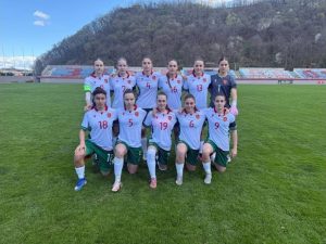 Девойките до 17 г. направиха 2:2 с Украйна в европейска квалификация