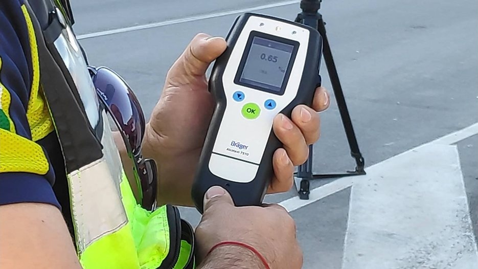 Полицията във Велико Търново иззе автомобила на 29-годишен шофьор с 2.50 промила алкохол