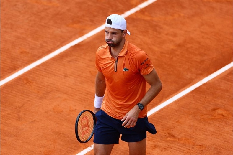 Григор Димитров отпадна в Монте Карло и напусна топ 100 за първи път от 14 години