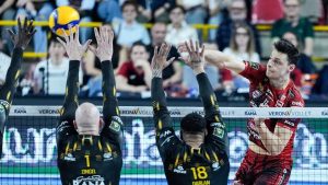 С 22 т. Алекс Николов поведе "Лубе" към обрат от 0:2 във Верона, тимът му е на победа от финал