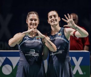 Сестри Стоеви триумфираха с пета европейска титла по бадминтон