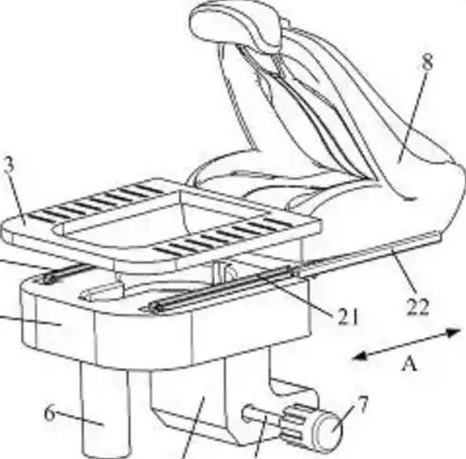 Патентоваха дизайн на скрита тоалетна в колата