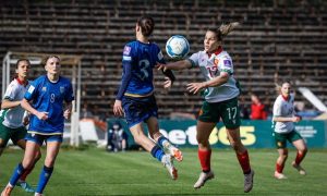 Женският национален отбор на България загуби от Косово с 1:3 в София