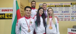 Гоним четири квоти за олимпиадата в скоковете на батут