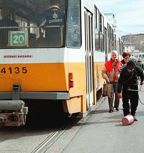 ПТП спря движението по трамвайна линия 20 в района на Спортен клуб ЦСКА в София